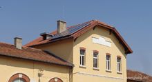 Solar installation on Railway Station Suvorovo